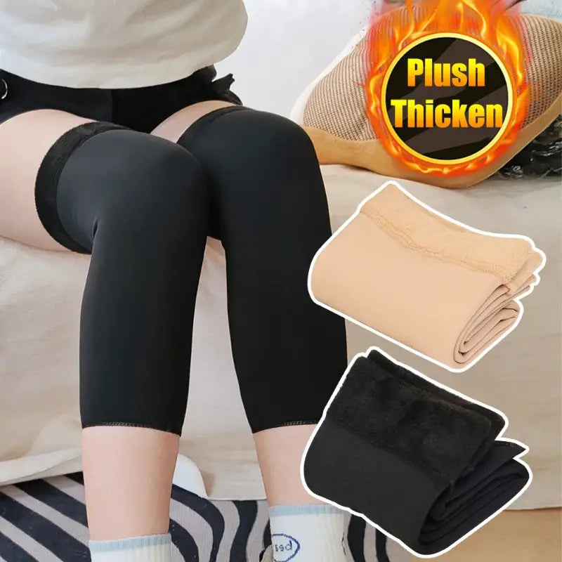 Pain Relief 2 Pcs Wool Knee Warmers