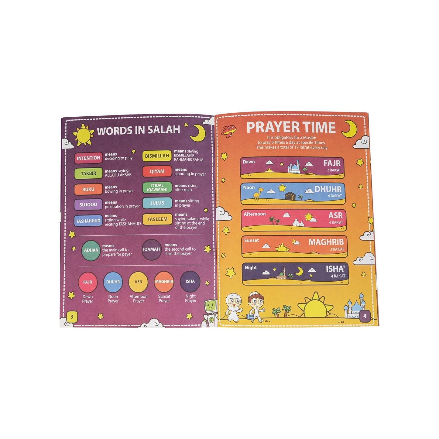 Smart Interactive Kids Educational Prayer Mat | Ramadan & Eid Gift(Allowed to open parcel)