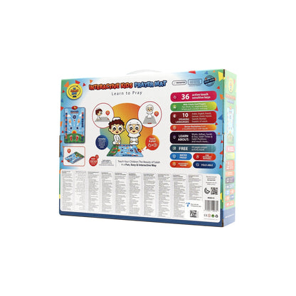 Smart Interactive Kids Educational Prayer Mat | Ramadan & Eid Gift(Allowed to open parcel)